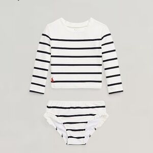 🩷RL🩷 NWOT Baby Girl 9-12m 2 Piece Swimsuit. Adorable and brand new!